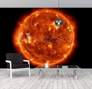 Picture of Powerful Sun in space